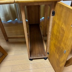 【取引完了】3/19まで須賀木工バタフライテーブルダイニングセットの画像