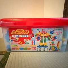 学研 ニューブロック 学研のニューブロックたっぷりセット＋増量セット まとめ売りの画像