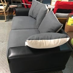 ジャングルジャングル貝塚店　2人用ソファ　ゆったり座れる　広々　お洒落　貝塚市　二色浜　リサイクルショップの画像