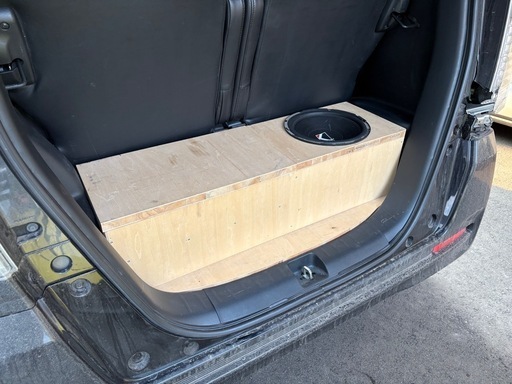 自作 NBOX JF1 JF2 ウーファーボックス ウーハー
