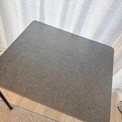 【KAWAJUN カフェテーブル 75×65 作業机・デスクにもの画像