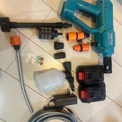 高圧洗浄機本体 18Vバッテリー2個付きの画像