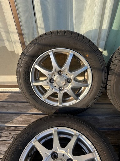 軽自動車スタッドレスタイヤホイール付き