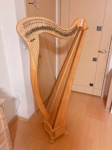 【名門AOYAMA】アイリッシュハープ 36弦  140D 銀座十字屋購入