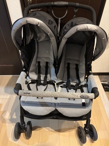 【※3000円引き中】双子用ベビーカー　備品