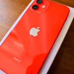 iPhone 12 mini PRODUCT(RED) 128GB（美品）の画像