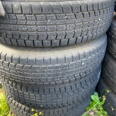【お引き取り中】ジムニーJB23 純正ホイール&スタッドレスタイヤ付きの画像