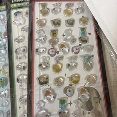 スヌーピー　シール　ぷくぷく立体　固め　4種　新品の画像