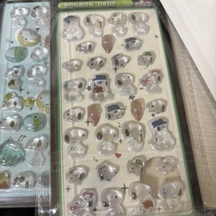 スヌーピー　シール　ぷくぷく立体　固め　4種　新品の画像