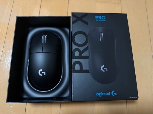 Logicool G PRO X 
SUPERLIGHT 未使用・黒