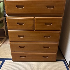 タンス　2台セットの画像