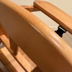 木製　　ローチェア　子ども　イス
の画像