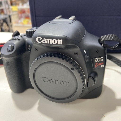 【ドリーム池田店】◎ジモティー割対象品◎Canon キャノン デジタル一眼レフカメラ EOS Kiss X4  EFS18-55mm 