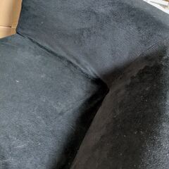 座椅子ソファ(黒)の画像