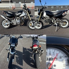 ⭐️自賠責長い・KSR110❗️TAKEGAWAクラッチキット・レーシングキャブ・マフラー⭐️バッテリーやプラグなど新品交換済み⭐️爆速仕様です^_^⭐️の画像