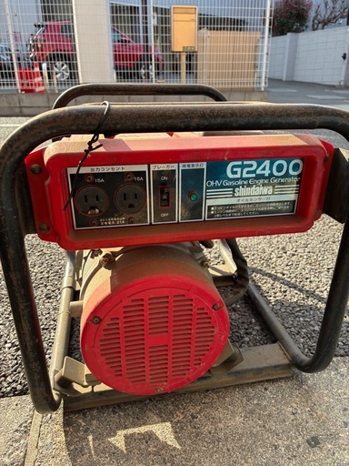 シンダイワガソリンエンジン発電機Ｇ２４００
