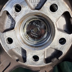 エンケイ 15インチ ガンメタリックホイールの画像