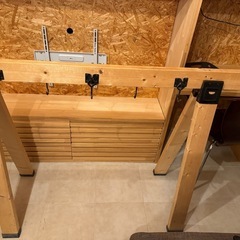 2X4サイクルラック　DIYの画像