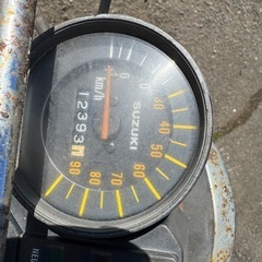 マメタン 50cc 原付 スズキ　ジャンク キー有 固着 おほしさまホイール 希少の画像