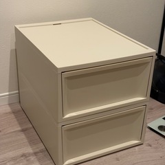 【取引先決定】収納ボックス アイボリーの画像