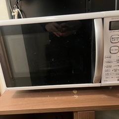 18L電子レンジ〈SHARP2018年製〉の画像
