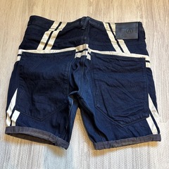G-Star A-Crotch ネイビーショートパンツ　Safari掲載の画像