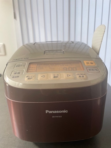 【希望価格お聞かせ下さい】
Panasonic可変圧力IH炊飯器 SR-PA103 ⭐️動作確認済⭐️5.5合
