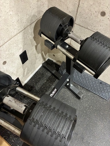 可変式ダンベル　スタンド　32kg ダンベル　