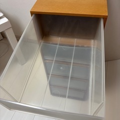5段収納ボックス　0円の画像
