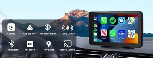 7インチオンダッシュモニター Apple CarPlayAndroid Auto