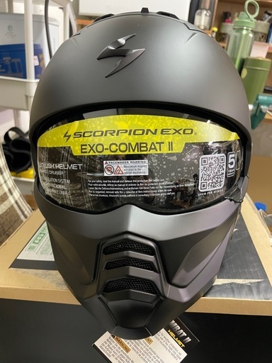 SCORPION EXO EXO-COMBAT II マットブラック