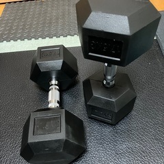 ヘックスダンベル17.5kg2個セットの画像