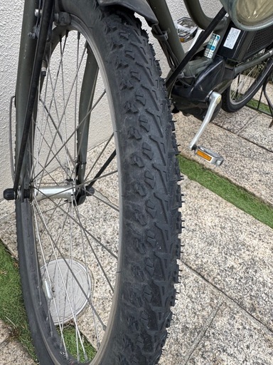 電動自転車 ブリヂストン　ハイディ2  純正チャイルドシート付