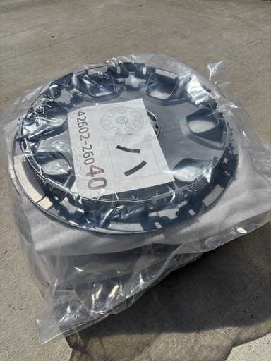 ハイエース 新車外し 純正タイヤホイール4本セット 195/80R15 ブリヂストン ECOPIA 2026年製 ナット付 ホイールキ