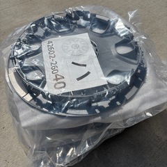 ハイエース 新車外し 純正タイヤホイール4本セット 195/80R15 ブリヂストン ECOPIA 2026年製 ナット付 ホイールキャップ新品の画像