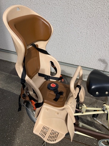 【お取引中】自転車 20インチ　チャイルドシート付き