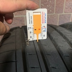 デリカD5純正ホイールタイヤ4本セット225/55-18の画像