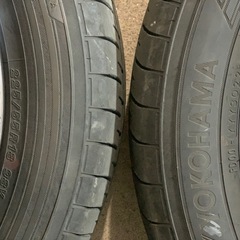 デリカD5純正ホイールタイヤ4本セット225/55-18の画像