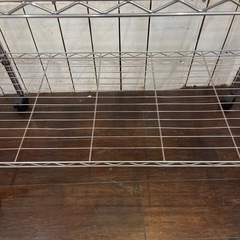 キャスター付きスチールラック  3段の画像