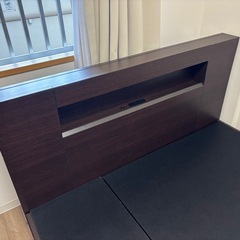 ニトリ　ベッドフレーム【ダブルサイズ】※現金払の画像