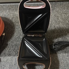 【まとめてお得】ホットサンドメーカー＋クレープメーカー お家カフェ・おやつ作りにの画像