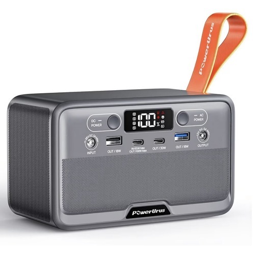 ポータブル電源 新品 89.6Wh PSE認証 小型 大容量 パススルー機能 7ポート