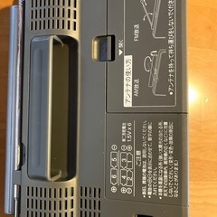 パナソニック　ポータブルラジオ　RF-U700A AM-FM2-BAND RECEIVERの画像