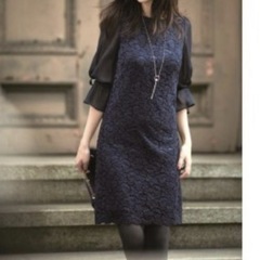 JUSGLITTYのレースワンピースです☺️の画像