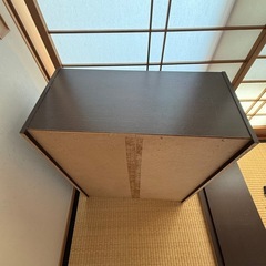 カラーボックス　ブラウン　3段　収納　茶色の画像