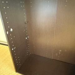 カラーボックス　ブラウン　3段　収納　茶色の画像