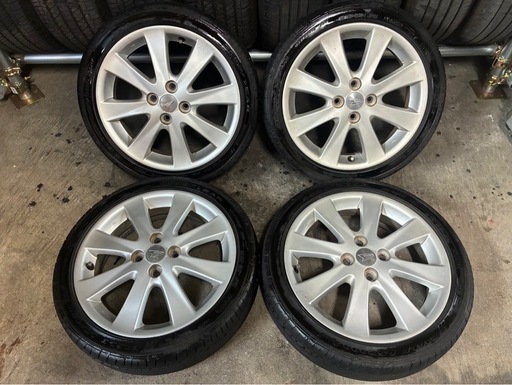 165/50R16?軽自動車⭐️人気の扁平タイヤ?ダイハツ16インチアルミ+サマータイヤ4本セット?即戦力‼️