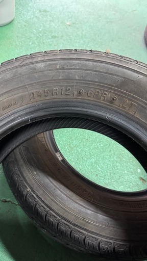 ホンダ純正12インチホイール　ノーマルタイヤ付き　ヨコハマRY52 145R12  4本セット