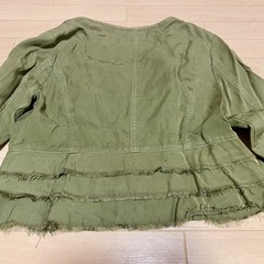 ★ミニタリーフリルジャケットの画像