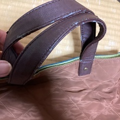 ルコック　ショルダーバック　キルティングの画像